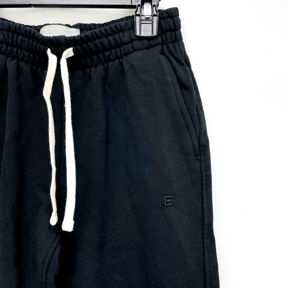 Everlane Womens The Track Jogger Sweatpants Small Black Organic Cotton Terry NWT - Picture 6 of 11